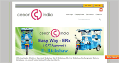 Desktop Screenshot of ceeonindia.com
